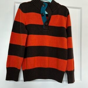 SONOMA SZ 5/6 Brown and Orange Sweater